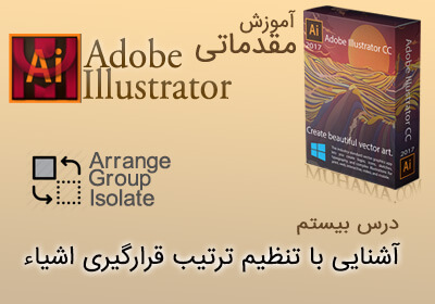 آشنایی با تنظیم ترتیب قرارگیری اشیاء