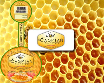 کاور ظرف عسل کاسپین